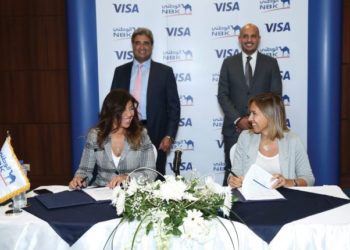 بنك الكويت الوطني يوقع اتفاقية مع “فيزا” لمدة 7 سنوات