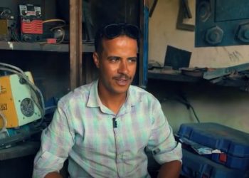 يعمل في مجال الحدادة ..أعرف قصة نجاح “محمد” مع ” تنمية ” ( فيديو  )