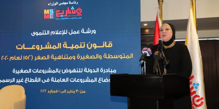 نيفين جامع: جهاز تنمية المشروعات بدأ في توفيق أوضاع القطاع غير الرسمي