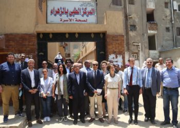 الوكالة الفرنسية للتنمية تتفقد مشروعات برنامج الارتقاء الحضري المنفذة من جهاز المشروعات بالقاهرة