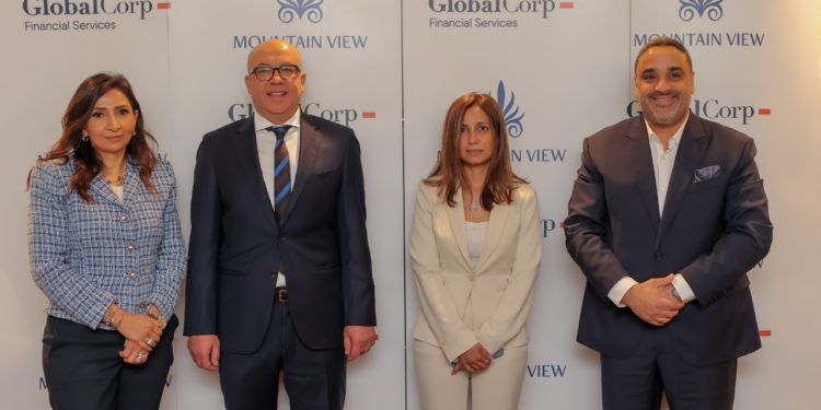 جلوبال كورب توقع اتفاقية تأجير تمويلي مع ماونتن فيو بقيمة 450 مليون جنيه