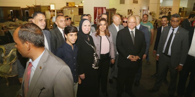 نيفين جامع: معرض “صنع في دمياط” فرصة للجمهور لاقتناء الأثاث الفاخر بأسعار تنافسية