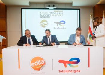 توتال إنرجيز للتسويق ايجيبت توقع اتفاقية لتمد شركة إيديتا ببطاقات الوقود