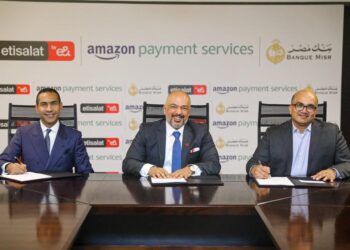 تعاون ثلاثي جديد بين «اتصالات من &e» و «بنك مصر» و «أمازون»