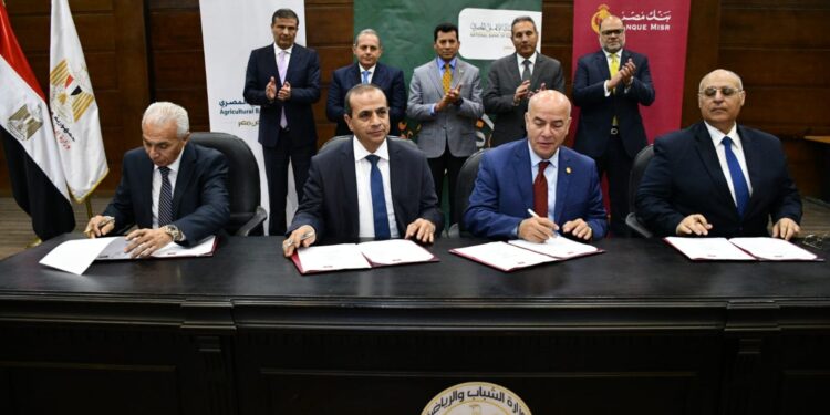 وزارة الرياضة تتعاون مع ” الأهلي ومصر والزراعي” لتمويل الفرص الاستثمارية بمراكز الشباب