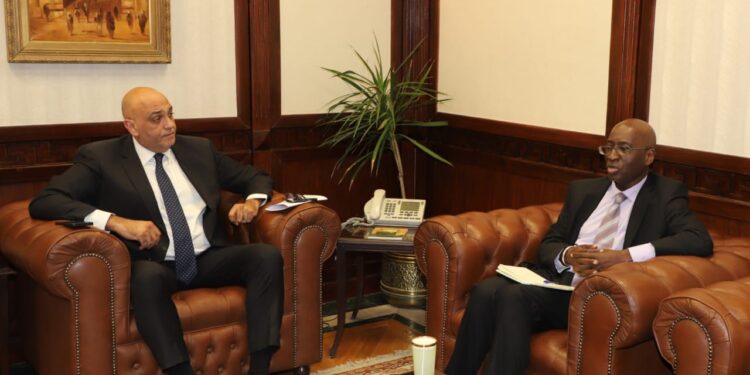 جهاز المشروعات يبحث سبل التعاون المشترك مع بنك التنمية الأفريقي