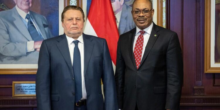 محافظ البنك المركزي يستقبل وفدًا من مجموعة بنك التنمية الأفريقي