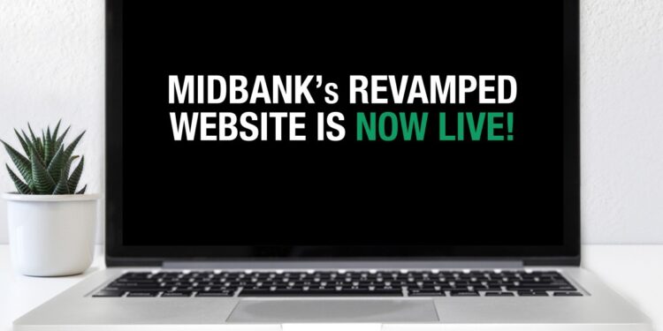 ميدبنك يدشن موقعه الإلكتروني المستحدث