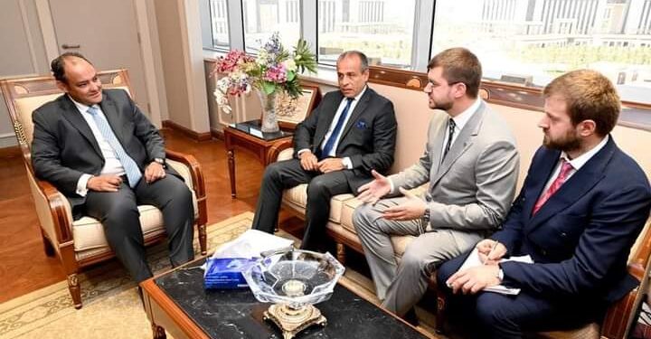 وزير الصناعة يبحث مع شركة روسية متخصصة في حديد التسليح التوسع بالسوق المصرية