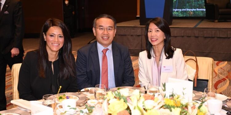 وزيرة التعاون الدولي تلتقي قيادات بنك HSBC لمناقشة تعزيز سبل التعاون المشترك