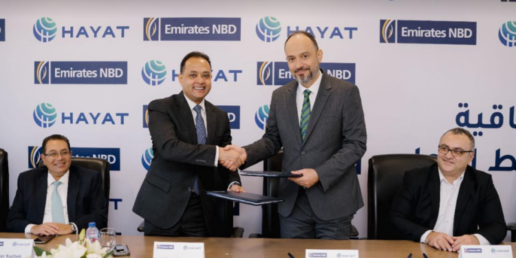 “الإمارات دبي الوطني” يوقّع اتفاقية قرض بقيمة 30 مليون يورو لشركة حياة مصر للمنتجات الصحية