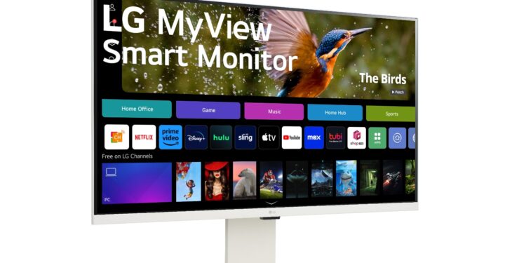 43 4K UHD IPS MyView Smart Monitor with webOS and USB Type-C