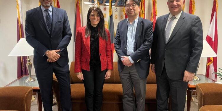 “المشاط” تستعرض مع رئيس مجموعة البنك الدولي أولويات التعاون المستقبلي