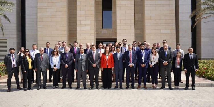 وزيرة التخطيط تبحث سبل التعاون مع 50 شركة بريطانية