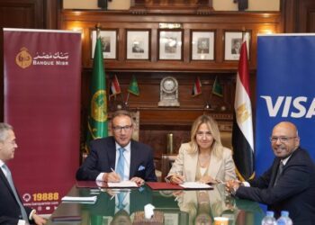 بنك مصر يتعاون مع فيزا لدعم الشركات الناشئة
