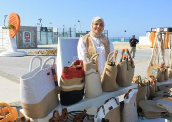 جهاز المشروعات يقيم نسخة مصغرة من معرض تراثنا خلال مهرجان العالم علمين