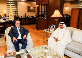 تفاصيل لقاء محافظ البنك المركزي المصري بوزير المالية القطري