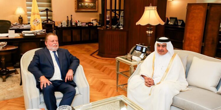 تفاصيل لقاء محافظ البنك المركزي المصري بوزير المالية القطري