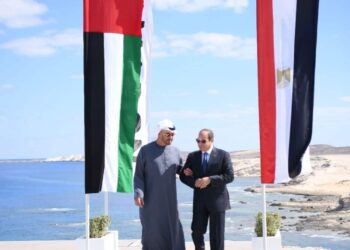 الرئيس السيسي والشيخ محمد بن زايد يشهدان إطلاق مشروع رأس الحكمة