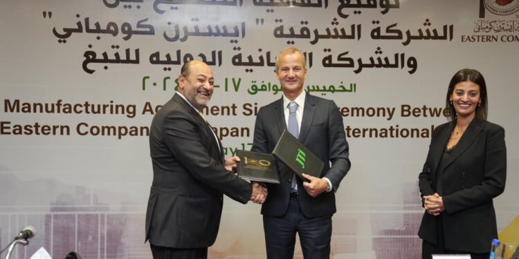 اليابان الدولية للتبغ JTI تجدد اتفاقية التصنيع مع الشركة الشرقية