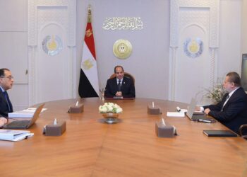 تفاصيل اجتماع الرئيس السيسي مع رئيس الوزراء ومحافظ البنك المركزي ووزير المالية