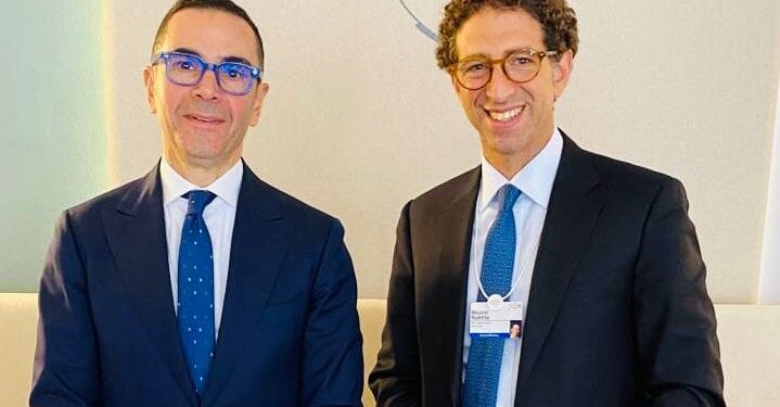 تفاصيل لقاء جمع بين وزير الاستثمار ومؤسس شركة MNT-Halan بمنتدى دافوس العالمي