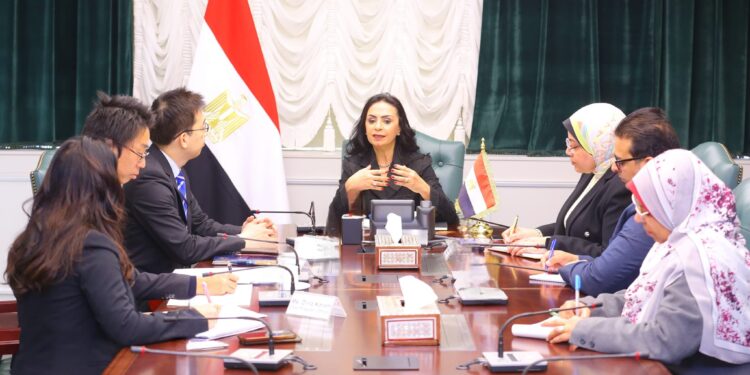 وزيرة التضامن الاجتماعي تلتقي الممثل الرئيسي الجديد لـ “جايكا”
