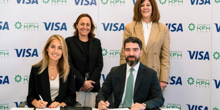 “بيت التمويل الكويتي – مصر” يُوقع اتفاقية شراكة طويلة الأجل مع “فيزا”