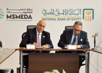 شراكة بين البنك الأهلي المصري وجهاز تنمية المشروعات