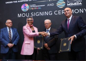 توقيع بروتوكول تعاون بين جهاز المشروعات والمهرجان العالمي لريادة الأعمال المخطط إقامته في مصر نوفمبر المقبل