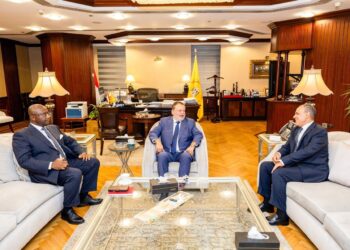 اجتماع ثلاثي بمشاركة محافظ البنك المركزي المصري ووزير الخارجية ورئيس البنك الإفريقي للتصدير والاستيراد