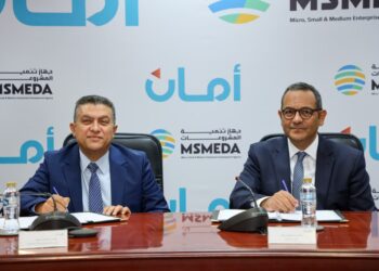 جهاز المشروعات يوقع عقد تمويل جديد مع شركة أمان بقيمة 250 مليون جنيه لتعزيز التمويلات المتاحة للمشروعات متناهية الصغر ورواد الأعمال