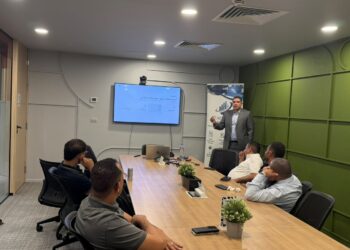 شركة Tadcom Solutions تستعرض حلول إدارة المخاطر أمام عدد من البنوك اليمنية بالتعاون مع Cause Way (صور)