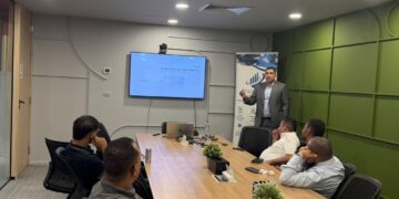 شركة Tadcom Solutions تستعرض حلول إدارة المخاطر أمام عدد من البنوك اليمنية بالتعاون مع Cause Way (صور)