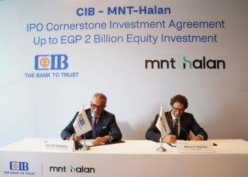 “CIB” يوقع اتفاقية استثمار رئيسي في الطرح المقترح لشركة “MNT-Halan” باستثمار يصل إلى ملياري جنيه